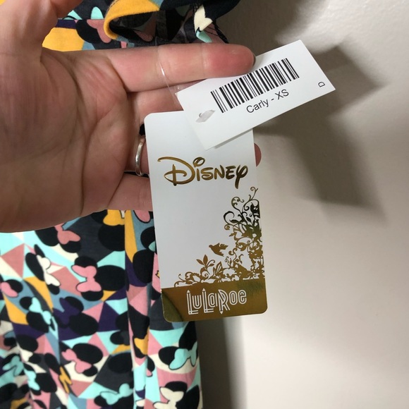 NWT LuLaRoe Disney Carly dress edition size Xs - Picture 2 of 7